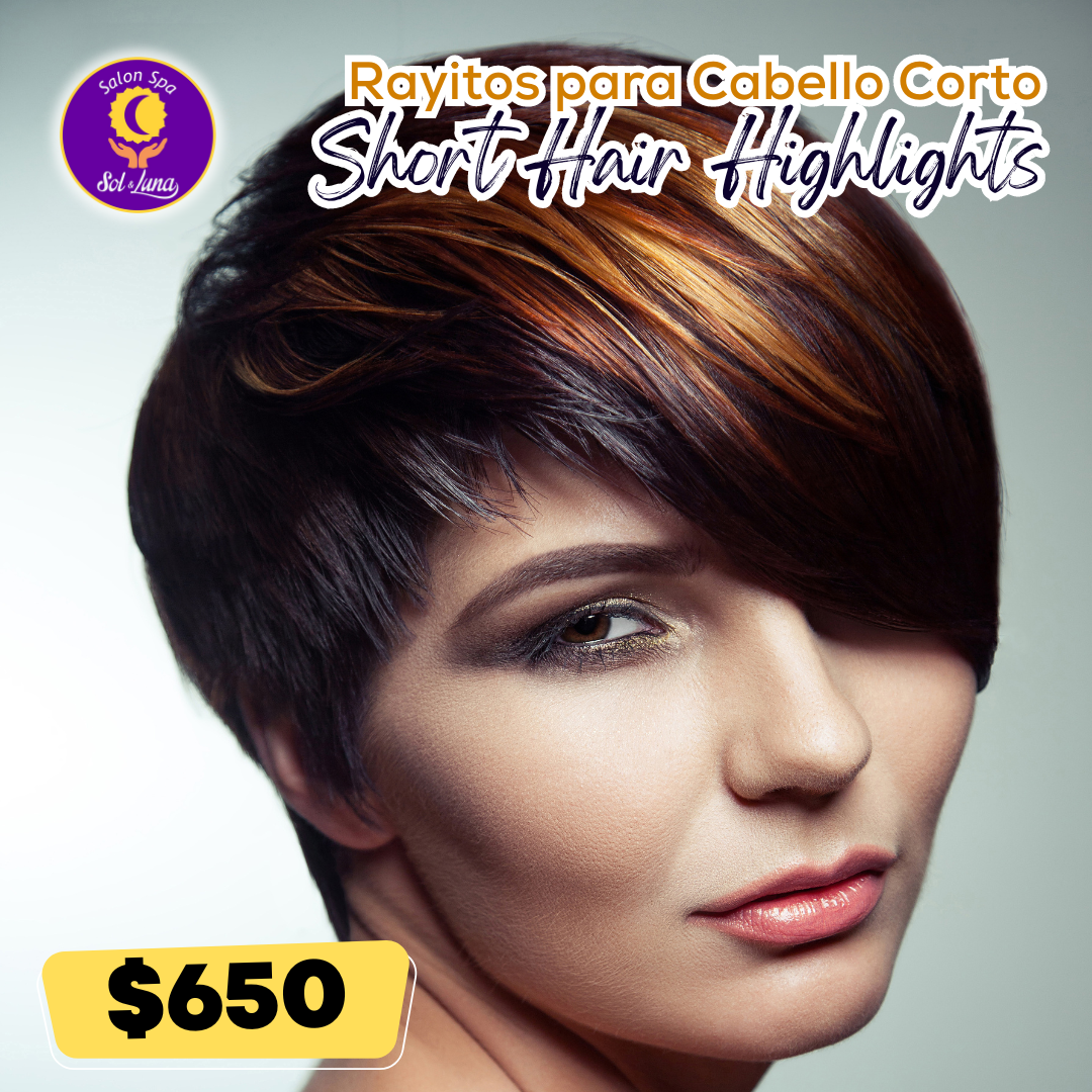 Rayitos para Cabello Corto